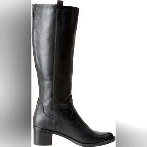 Calvin Klein Hayee Boots Brown Leather, Sz 6.5